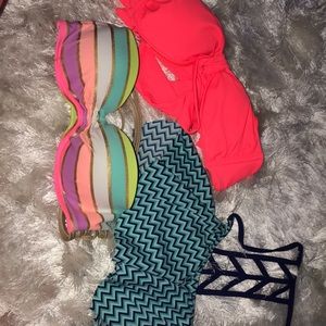 Lot of Victoria Secret and Hollister small swim